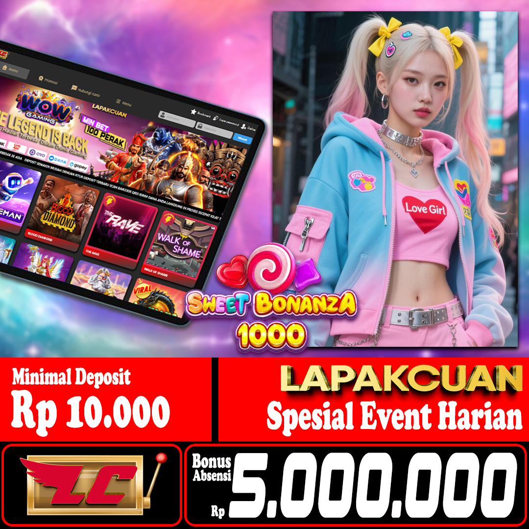 Sweet Bonanza Super Scatter Pragmatic Play di Lapakcuan: Trik, Pola, RTP, dan Kemenangan