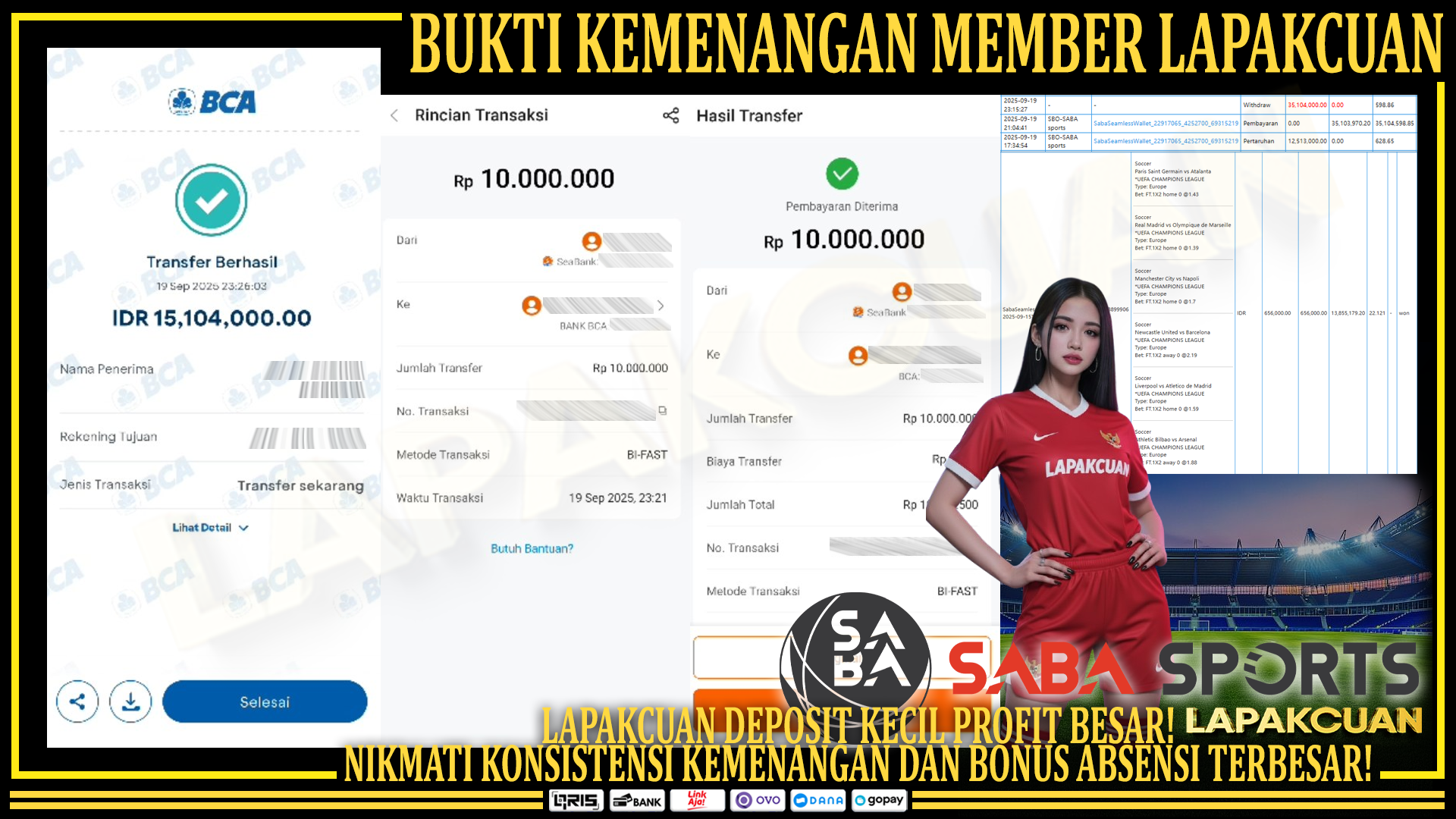 Lapakcuan – Menang Besar di Permainan MIXParlay